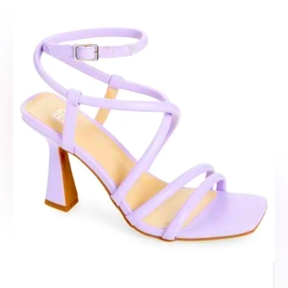 NEW BP. Ashlyn Square Toe Strappy Sandal in Purple - Picture 2 of 16
